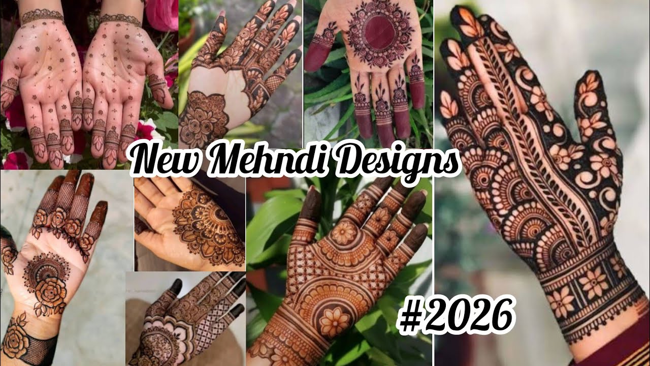 New Beautiful bridal front hand mehndi design|| bridal mehndi designs 2026