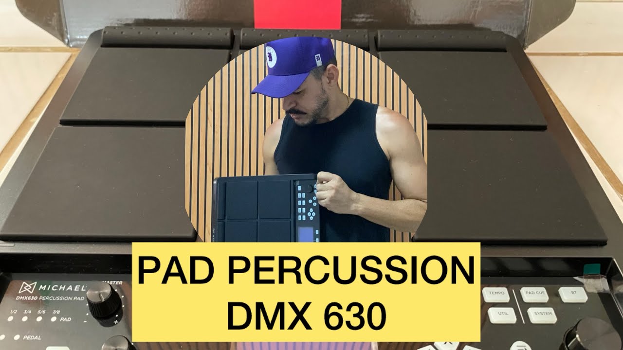 PAD PERCUSSION DMX 630 MICHAEL:                 Como montar seu primeiro Kits/Waves