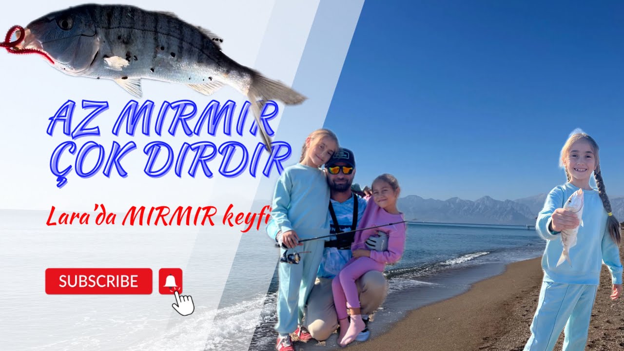 Kızlarımla keyifli bir mırmır avı yaptık🎣