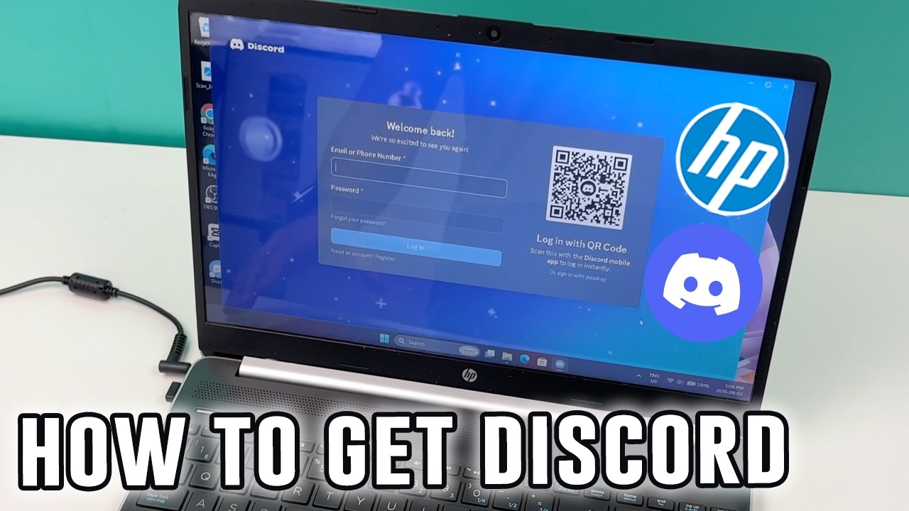 Ноутбук HP: как скачать и установить Discord