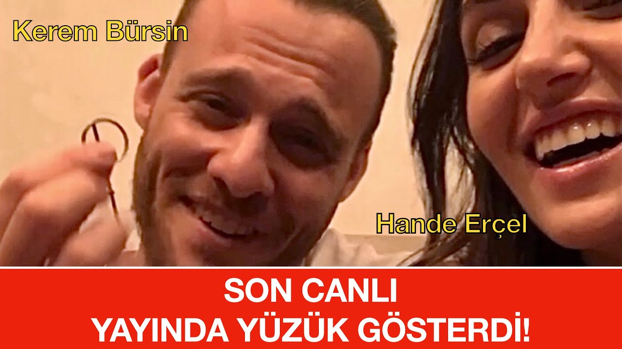 DİZİDEKİ SON CANLI YAYINLARINI YAPTILAR! Hande Erçel Kerem Bürsin #hanker #kerembursin #handeercel