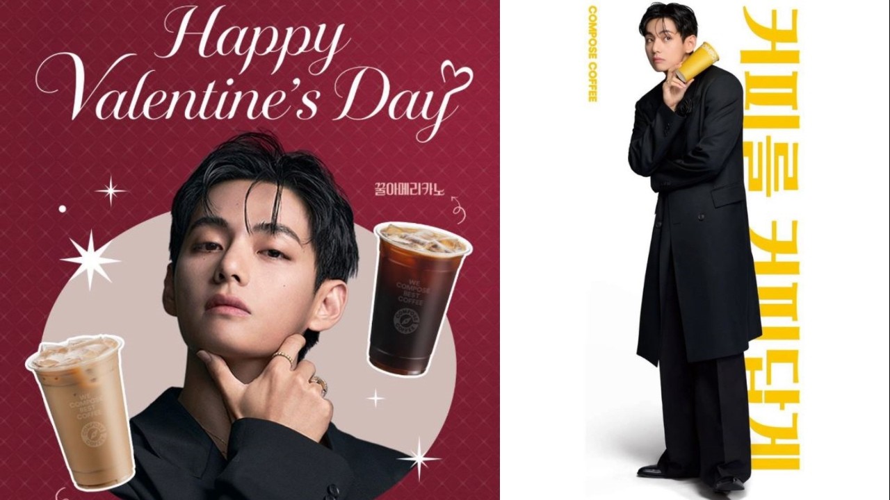 СРОЧНО! 💥 V взорвал День Валентина! Taehyung в съёмке Cartier и рекламе кофе буквально ...