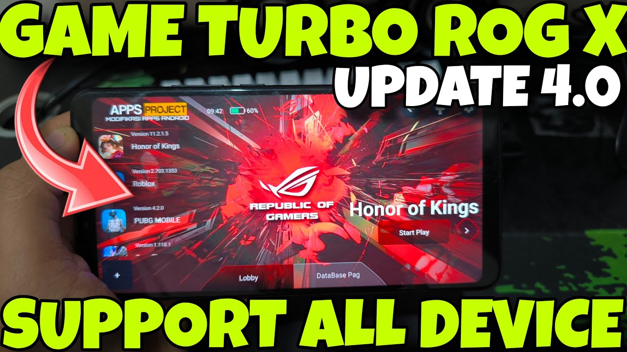 ⚡ GAME TURBO X ROG 4.0 2026‼️ Картофельный телефон превращается в игровой телефон 🔥 Увеличение FPS