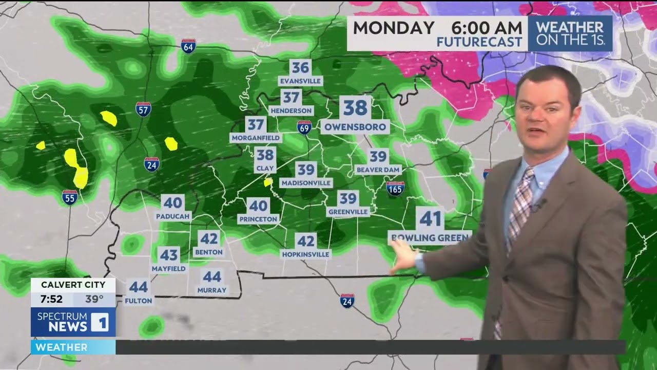 Robert Suhr Spectrum News 1 Bowling Green Forecast 3-1-26