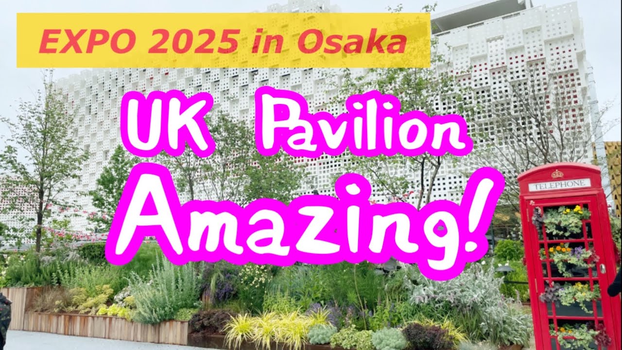 Amazing 💗Thank you to the UK people for showing us your wonderful pavilion💛
