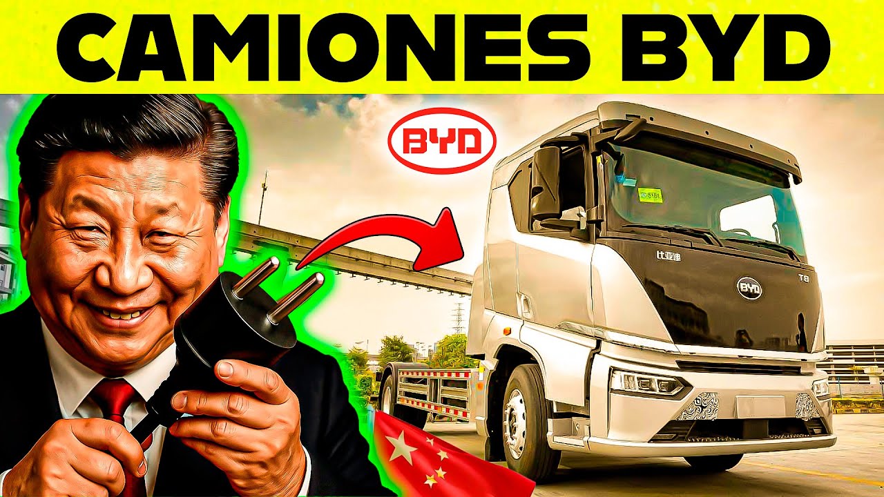 BYD PRESENTA CAMIONES 100% ELÉCTRICOS, ¡¡¡VAN POR TODO!!!!
