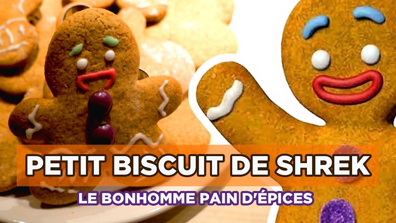 LA RECETTE du P'TIT BISCUIT EN PAIN D’ÉPICES de SHREK !