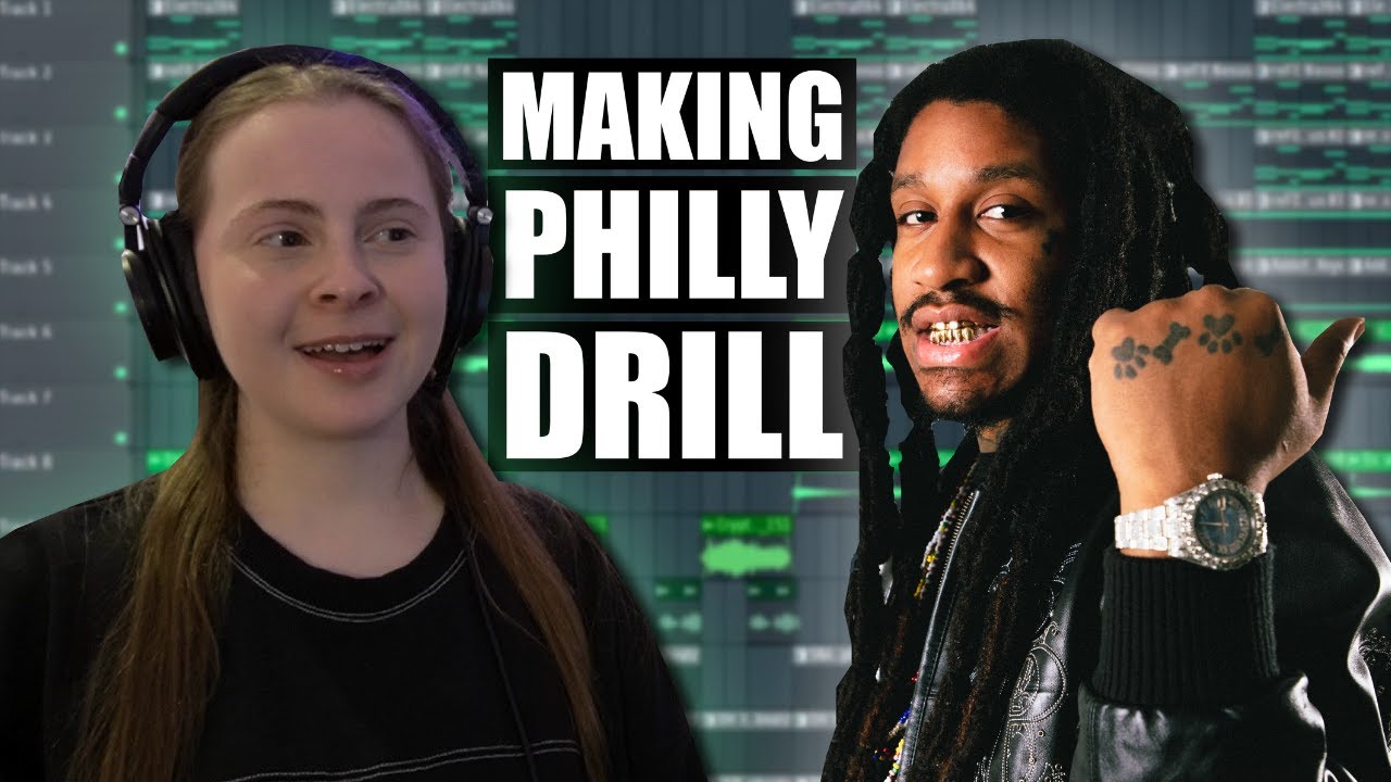 Making a DARK Philly Drill Beat For Skrilla!