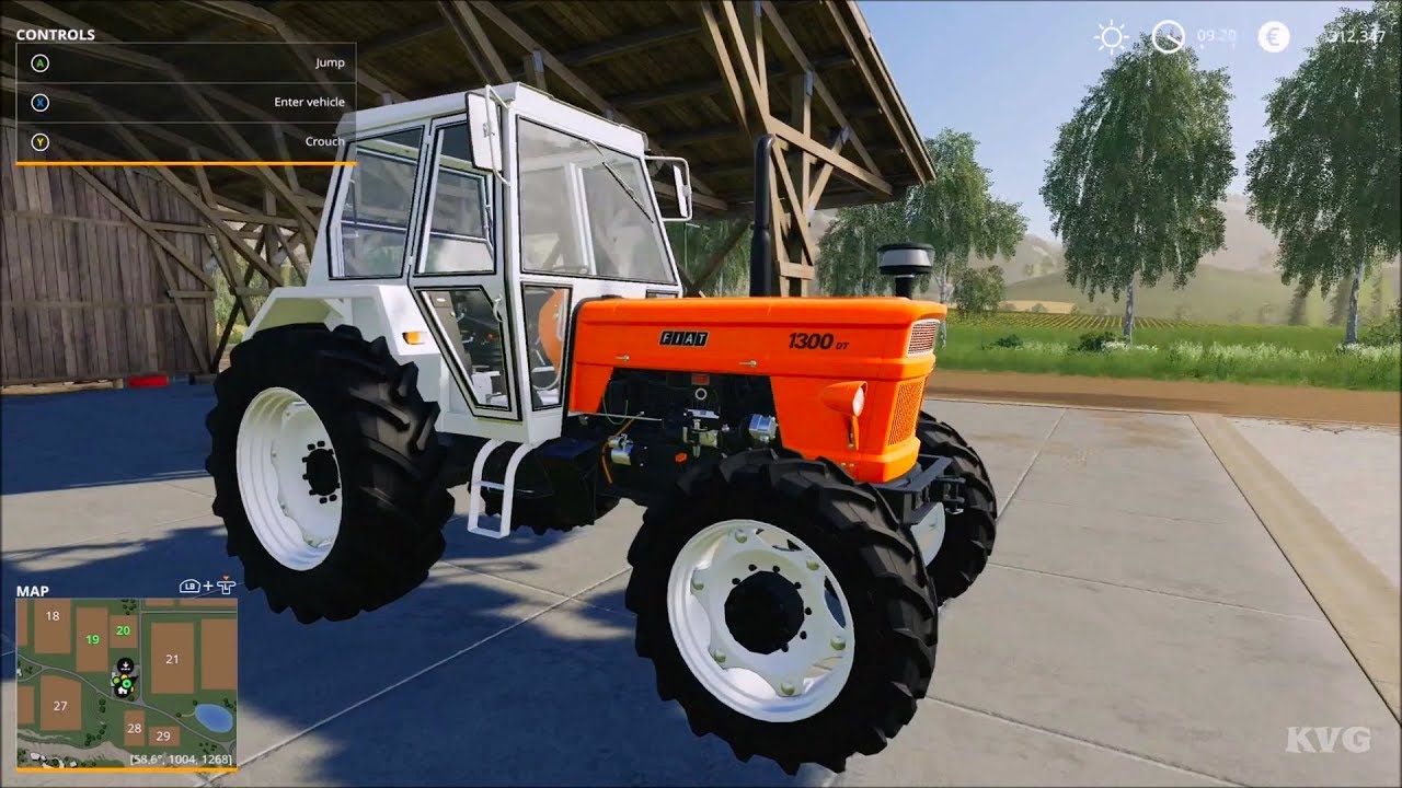 Farming Simulator 19 - FIAT 1300 DT Gameplay (HD) [1080p60FPS]