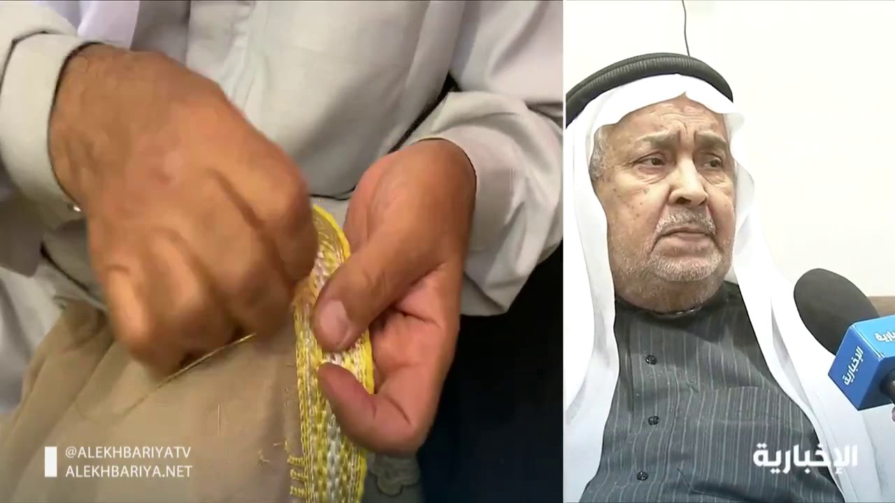 خياطة البشوت بالأحساء تحديات تواجه المهنة .. يرويها للإخبارية صانع البشوت علي الخواجة