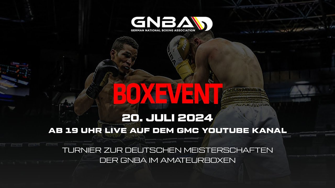 LIVE: GNBA Deutsche Meisterschaft 🏆Amateur Boxen 🥊