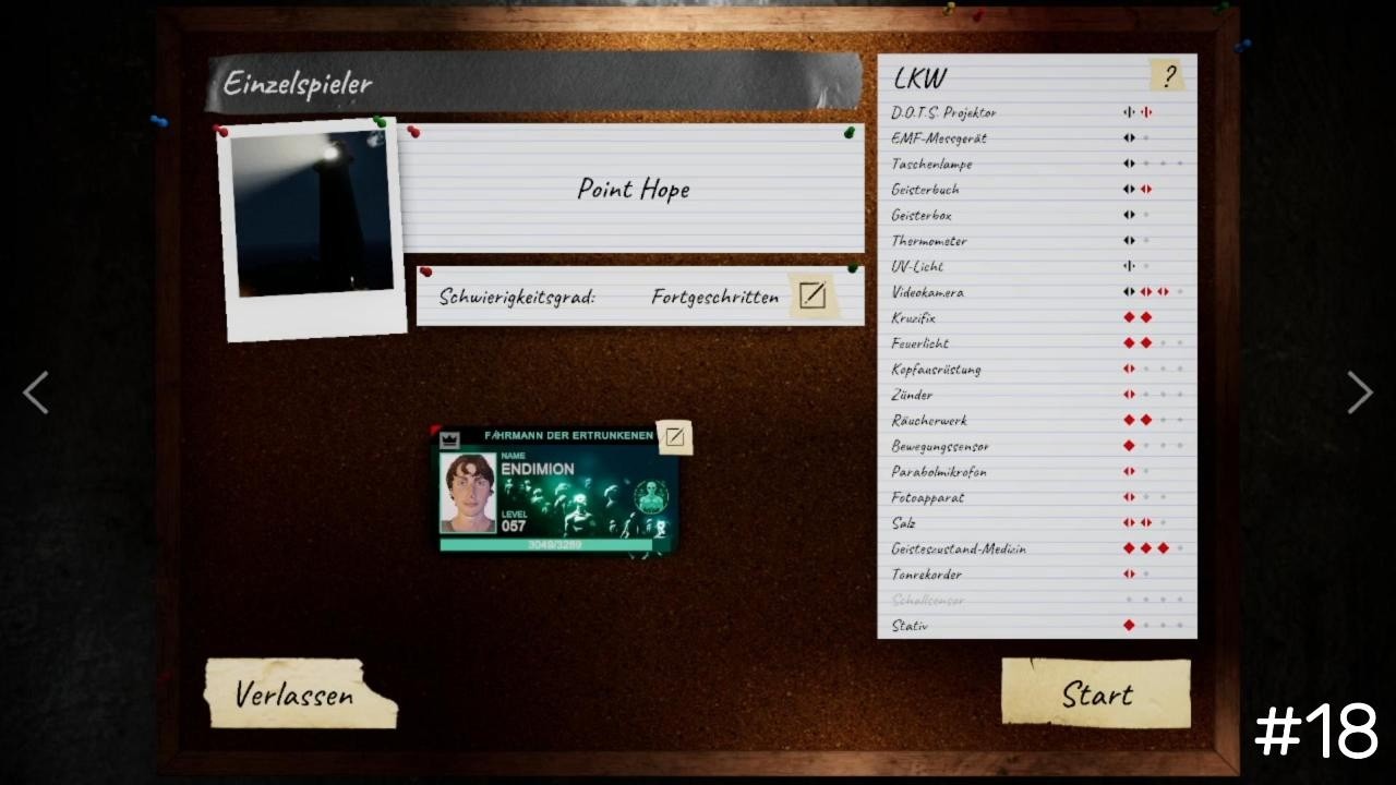 Phasmo Singleplay. Eine Aufgabe hat mir für den perfekten Hunt gefehlt