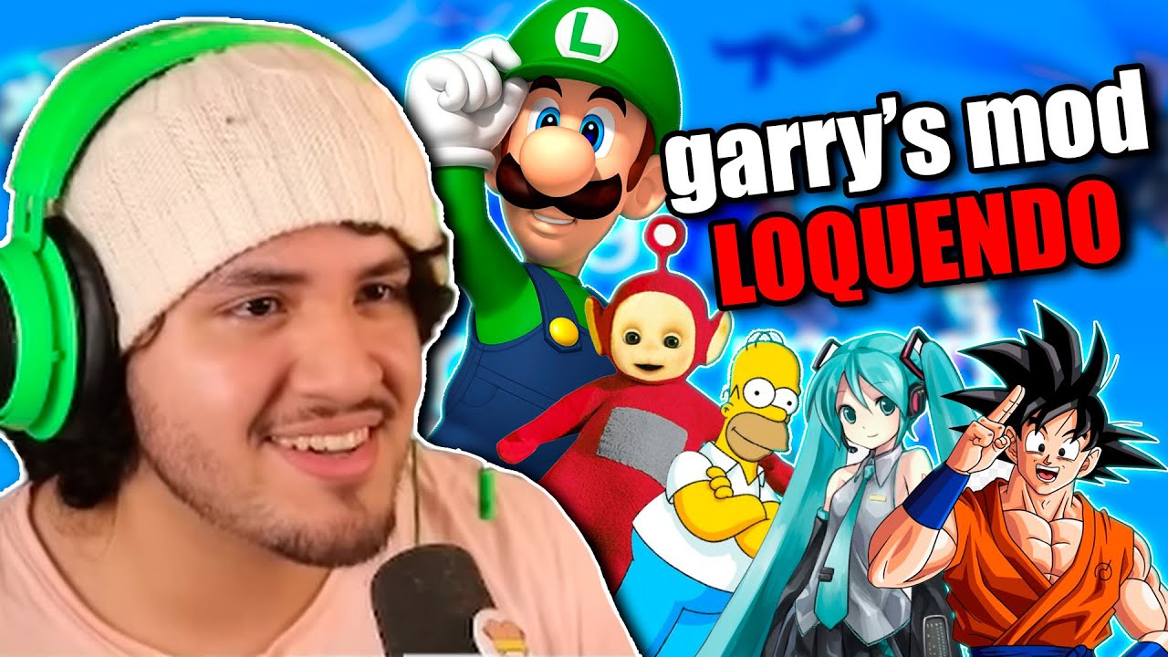 MISHIFU reacciona a GARRYS MOD LOQUENDO