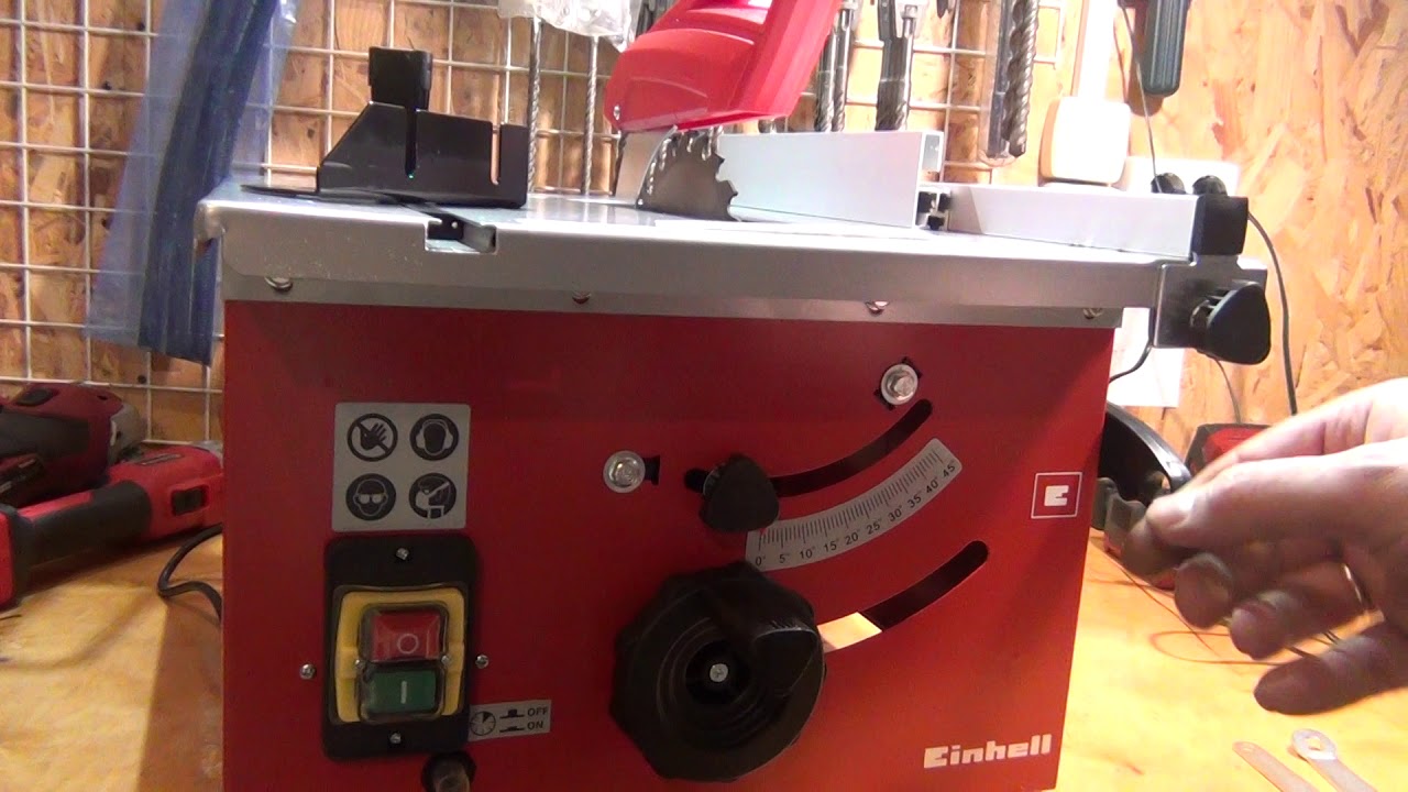 Циркулярна пила Einhell TC-TS 1200 4340747 циркулярная настольная