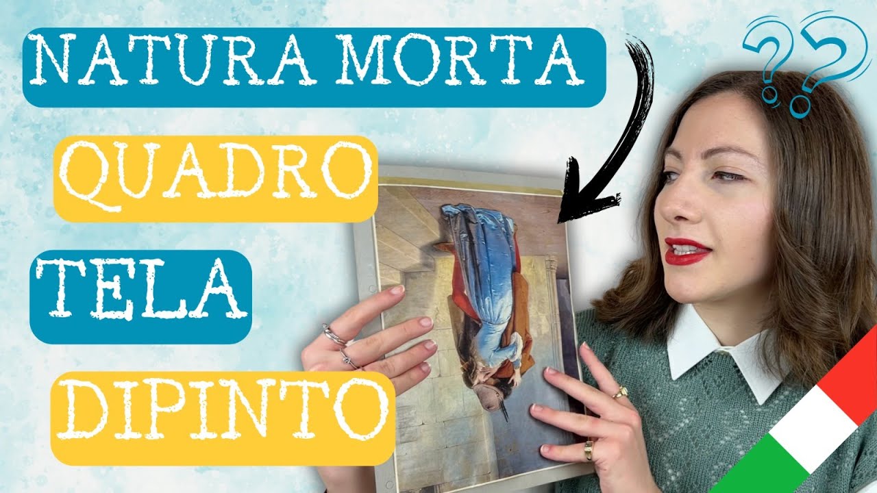 Parla come un Critico d'Arte in italiano: +50 Parole - Lessico Intermedio per i MUSEI (B2-C1) 🎨 🖼️