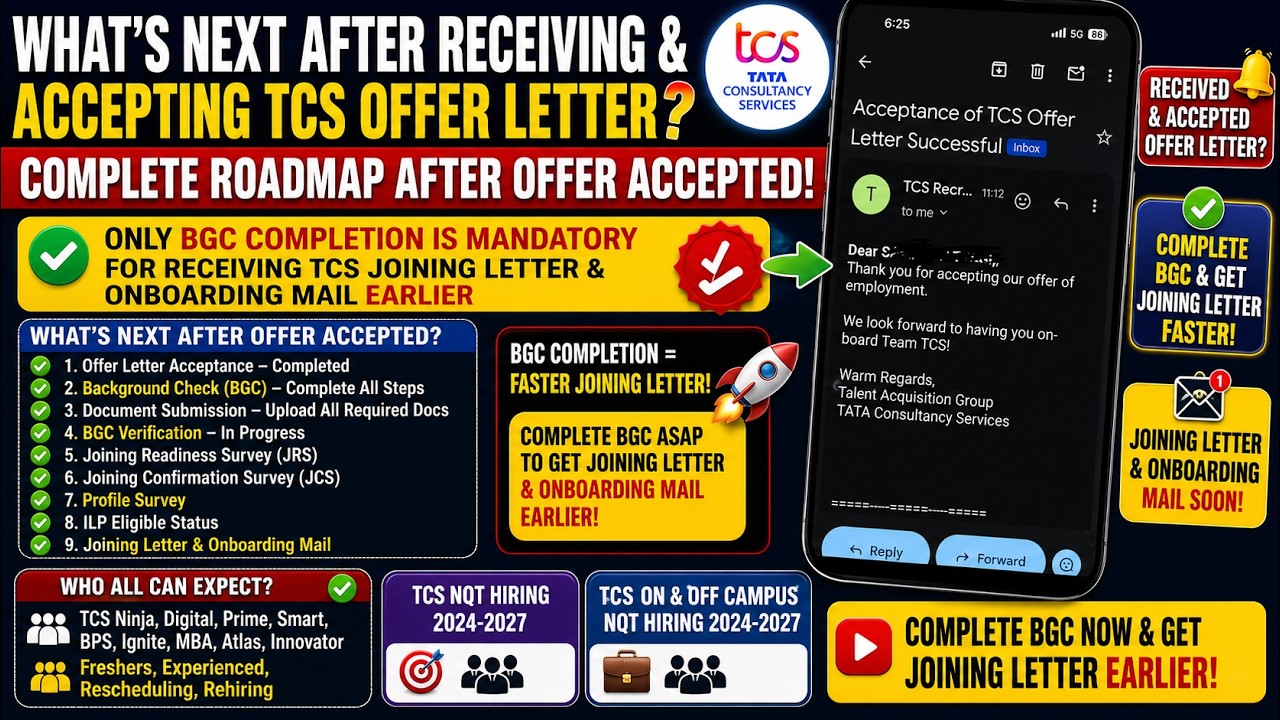 🚨TCS BIGGEST UPDATE 2026: Joining Letters Coming RANDOMLY | Phase-Wise & Batch-Wise Joining Reality!
