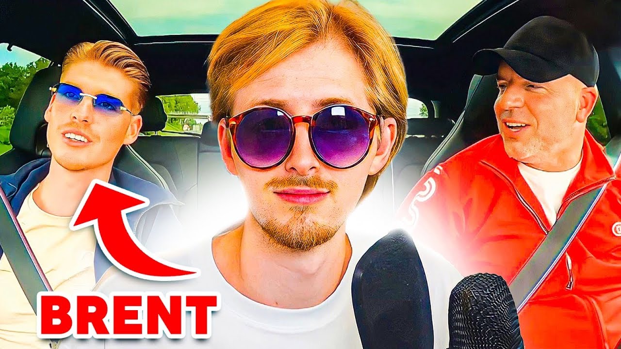 Ik zat bij Andy in de auto..