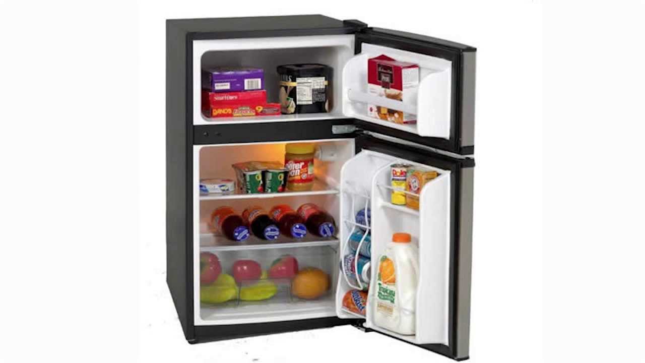 Avanti Energy Star 3.1 Cu. Ft. Two Door Compact Refrigerator/Freezer- RA3136SST