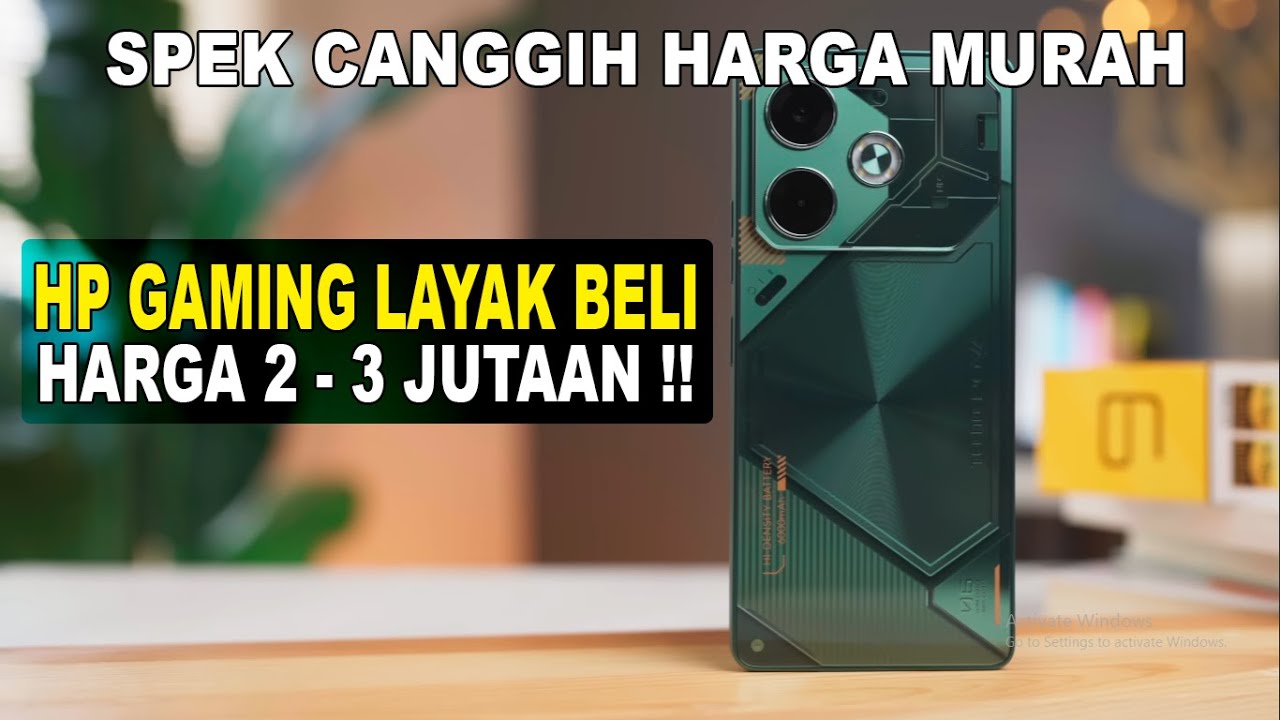 7 HP GAMING TERBAIK  HARGA 2  - 3 JUTAAN FEBRUARI 2025