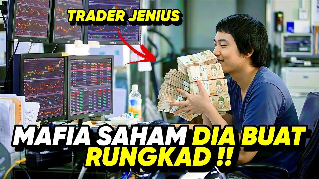DULUNYA PENGANGGURAN !! KINI JADI TRADER JENIUS YANG MEMBUAT RUNGKAD MAFIA SAHAM • ALUR CERITA FILM