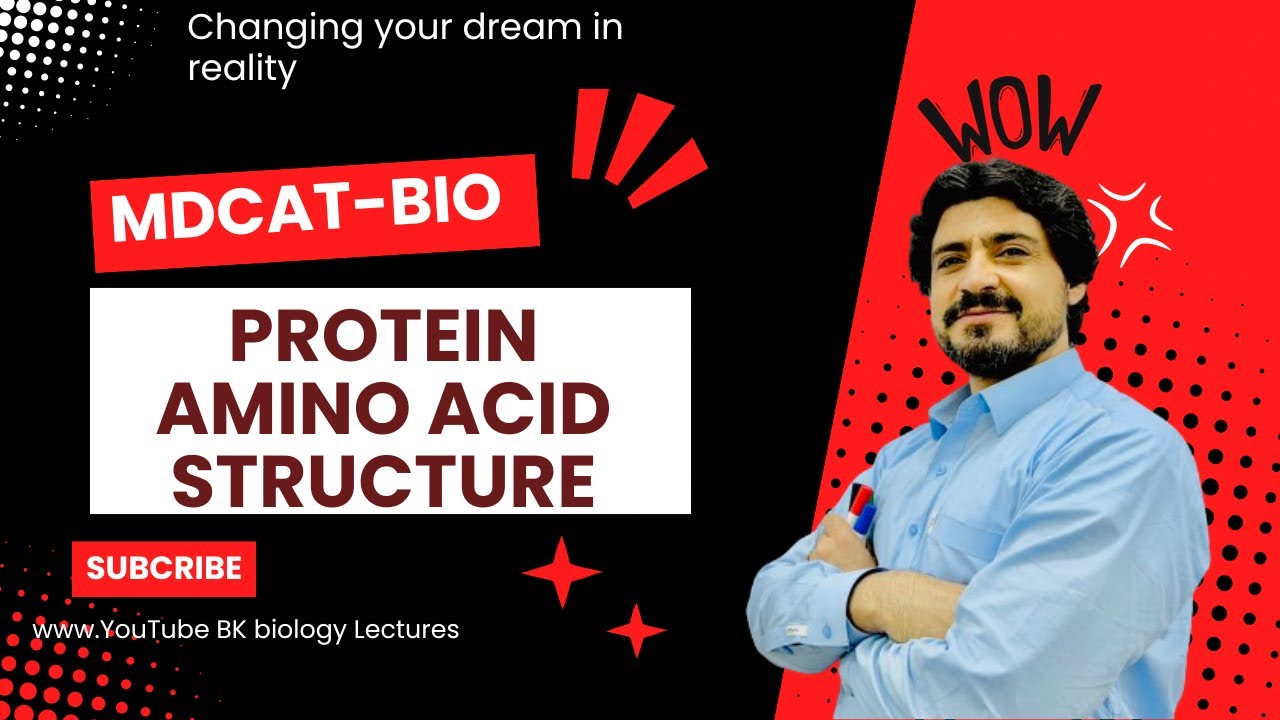 MDCAT Biology# PROTEIN | AMINO ACID | Structure #aminoacids #protein #mdcat