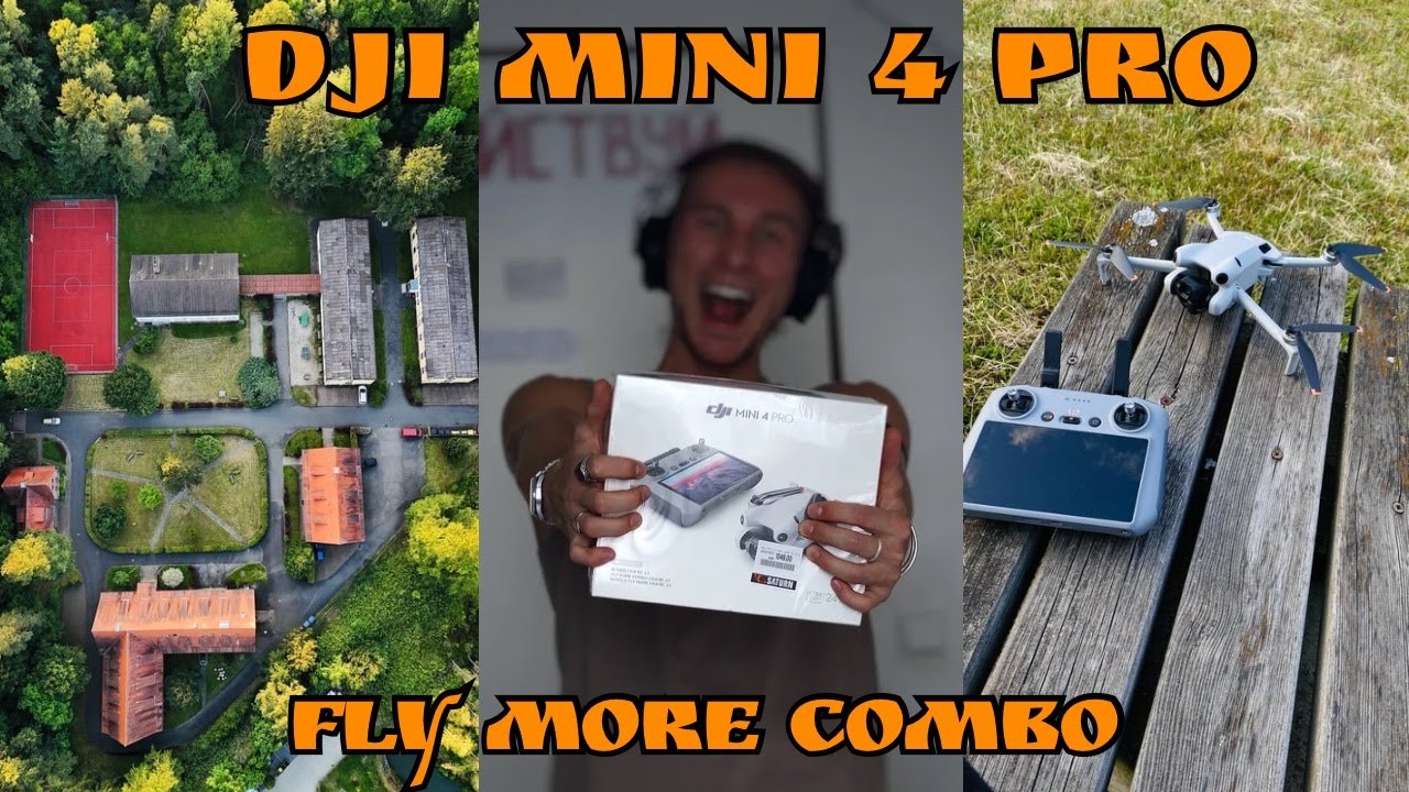 DJI Mini 4 Pro - распаковка, первый полёт и эмоции