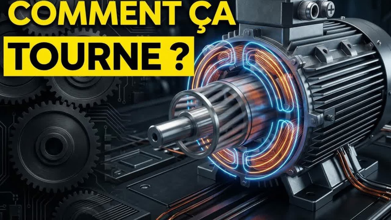 Comment fonctionne un moteur asynchrone triphasé ? Le principe expliqué simplement