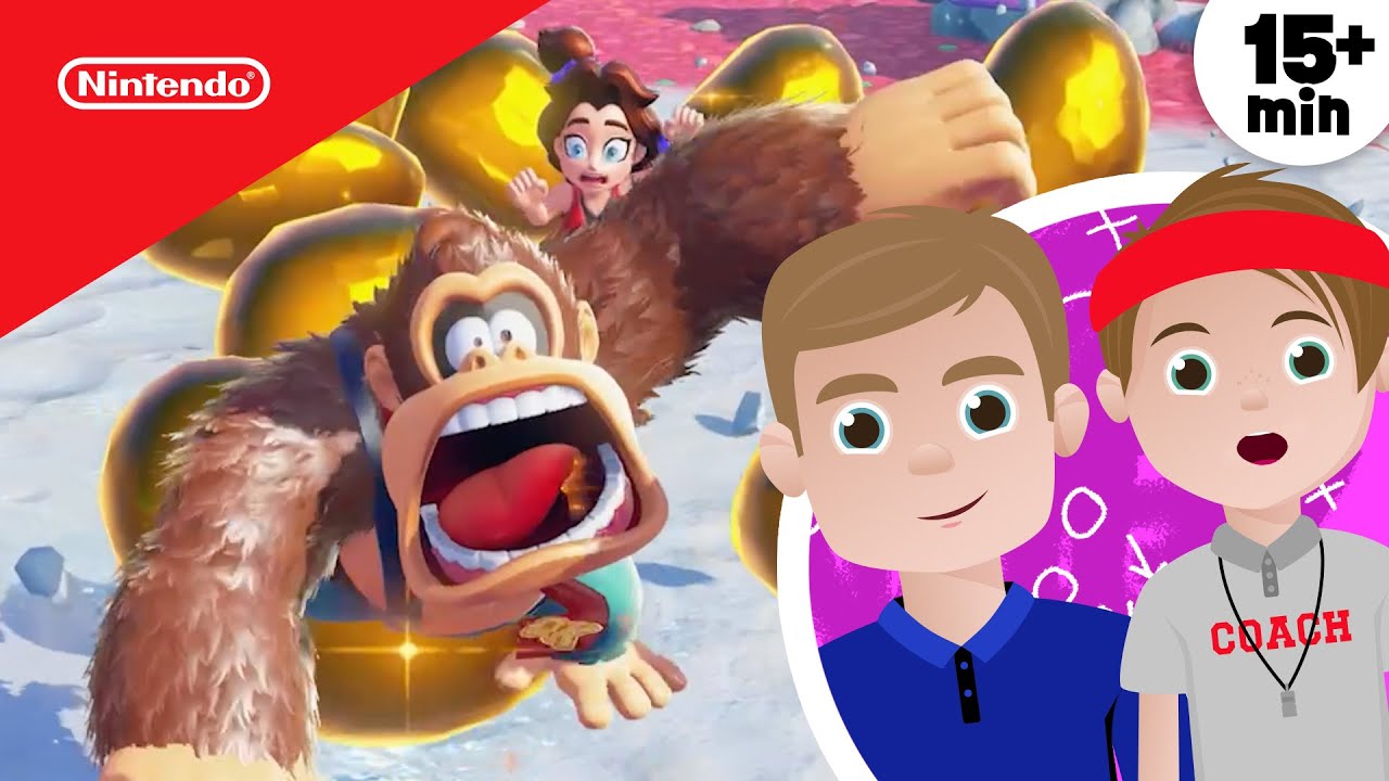 Coaching My Dad in Donkey Kong Bananza 😆 Family-Friendly Gameplay | Play Nintendo
