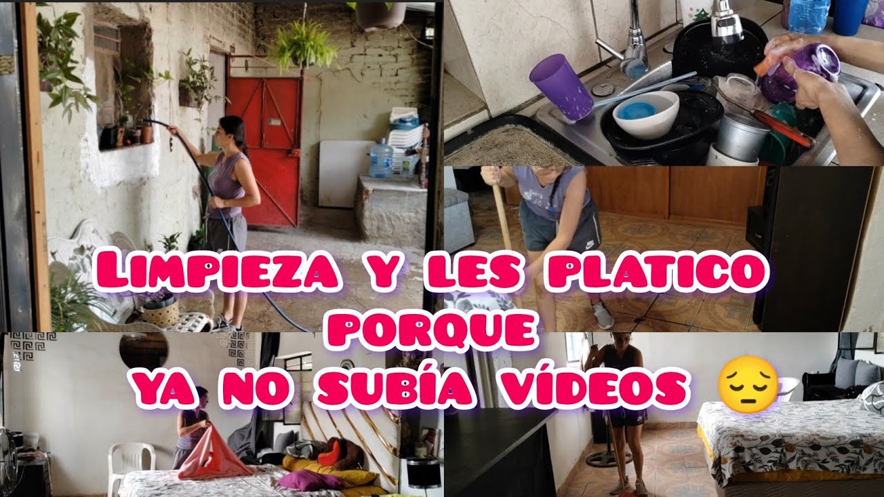 Limpieza 🫧🧹y les platico porque ya no subía videos 😔