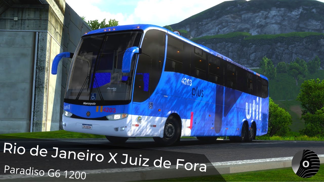 ETS2 - RIO DE JANEIRO x JUIZ DE FORA com o PARADISO G6 1200 da UTIL! Mapa RBR