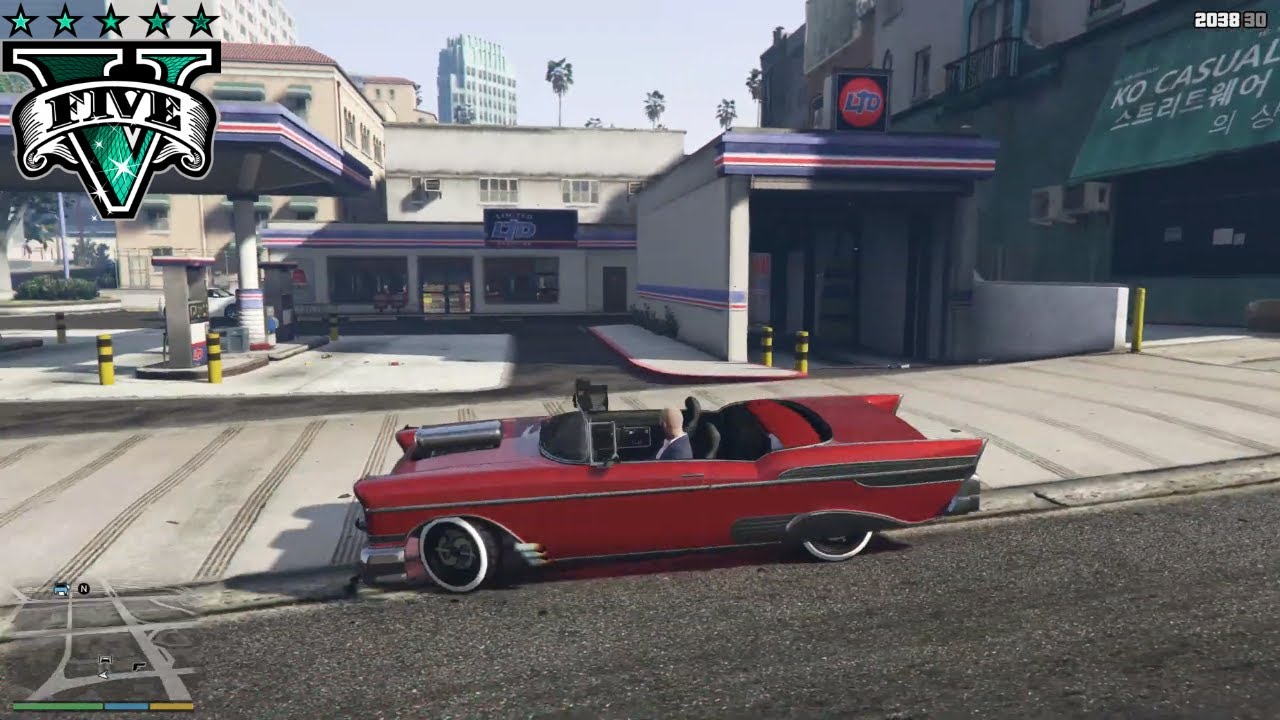 GTA 5 - BEST CAR + POLICE CHASE (TORNADO)
