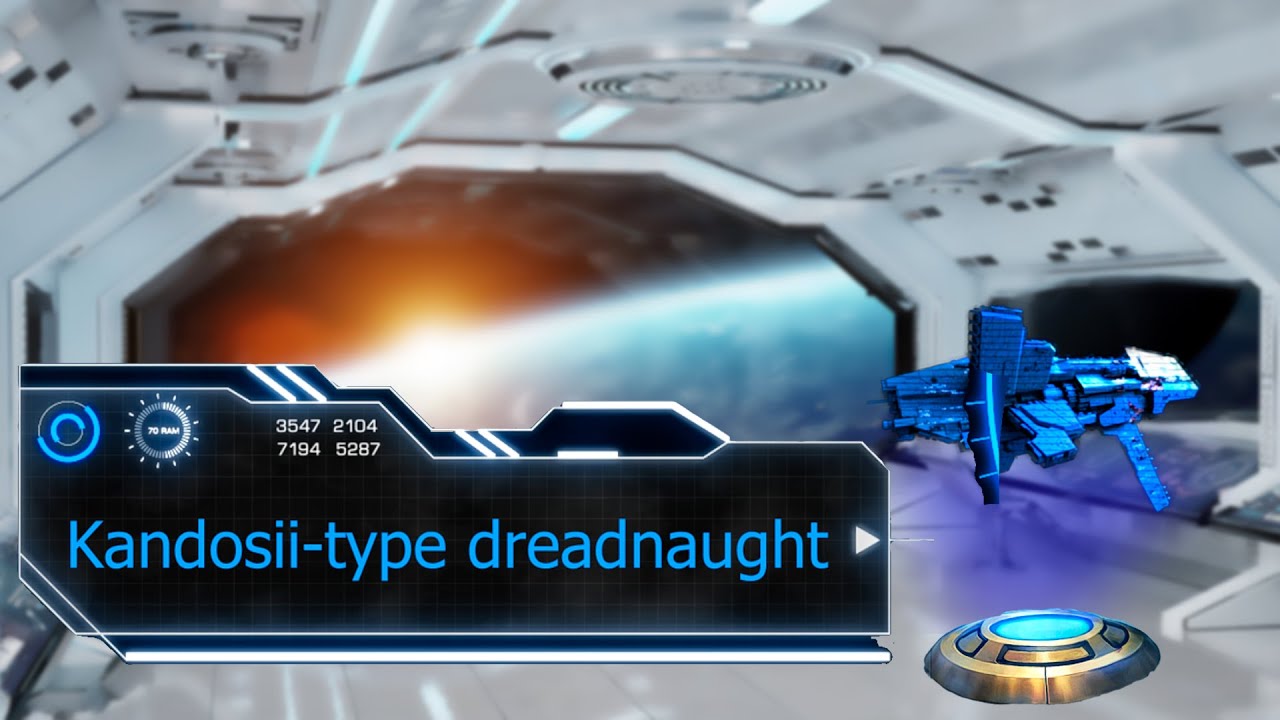 Mandalorians,Kandosii type dreadnaught, ship 1