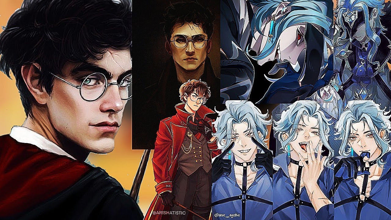 Harry Potter react to Harry as Dottore /Реакция ГП на Гарри это Дотторе. НА ЗАКАЗ