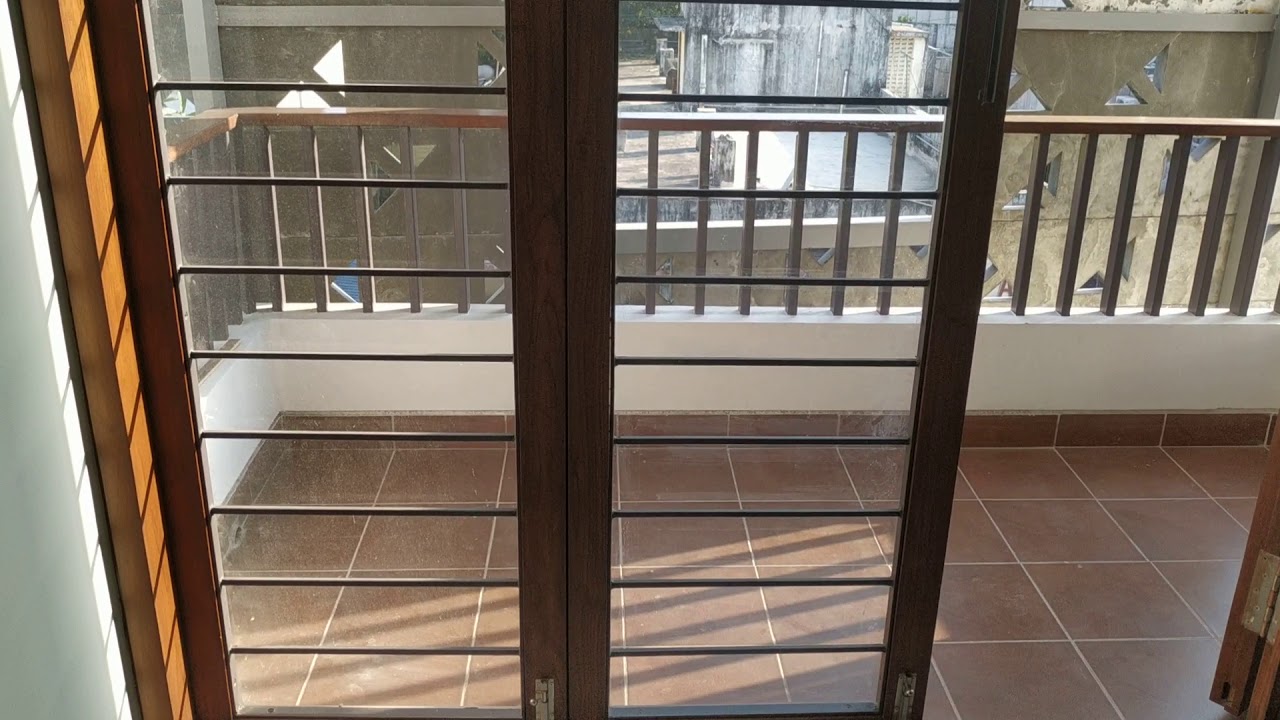Balcony design ideas | Apartment balcony design with french window | front balcony design |