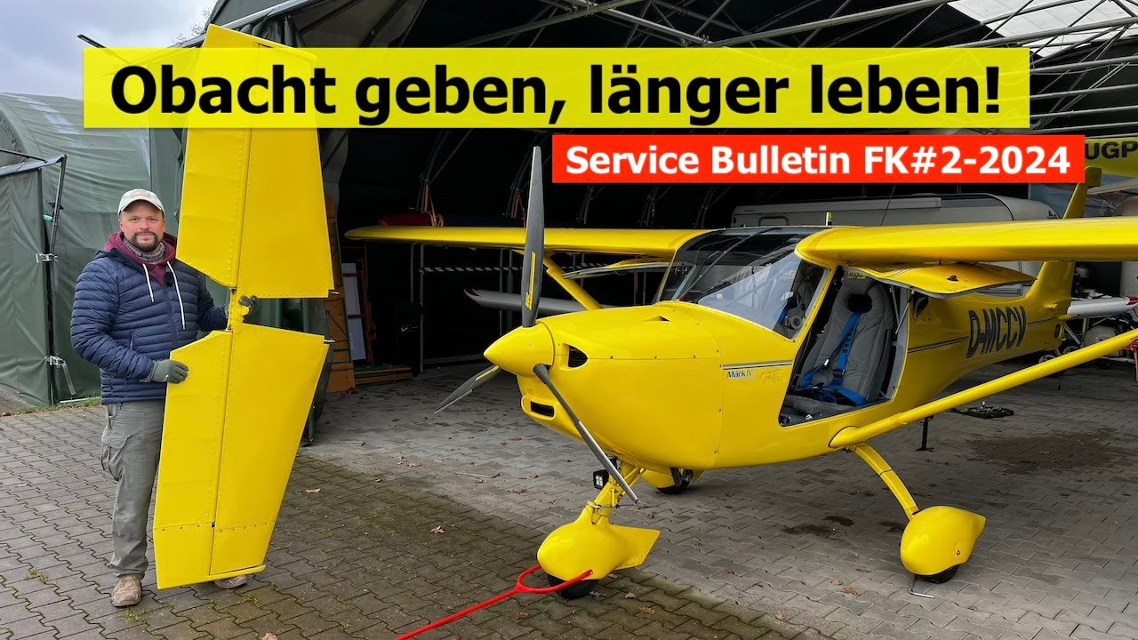 Risse im Höhenruder? FK9 Service Bulletin