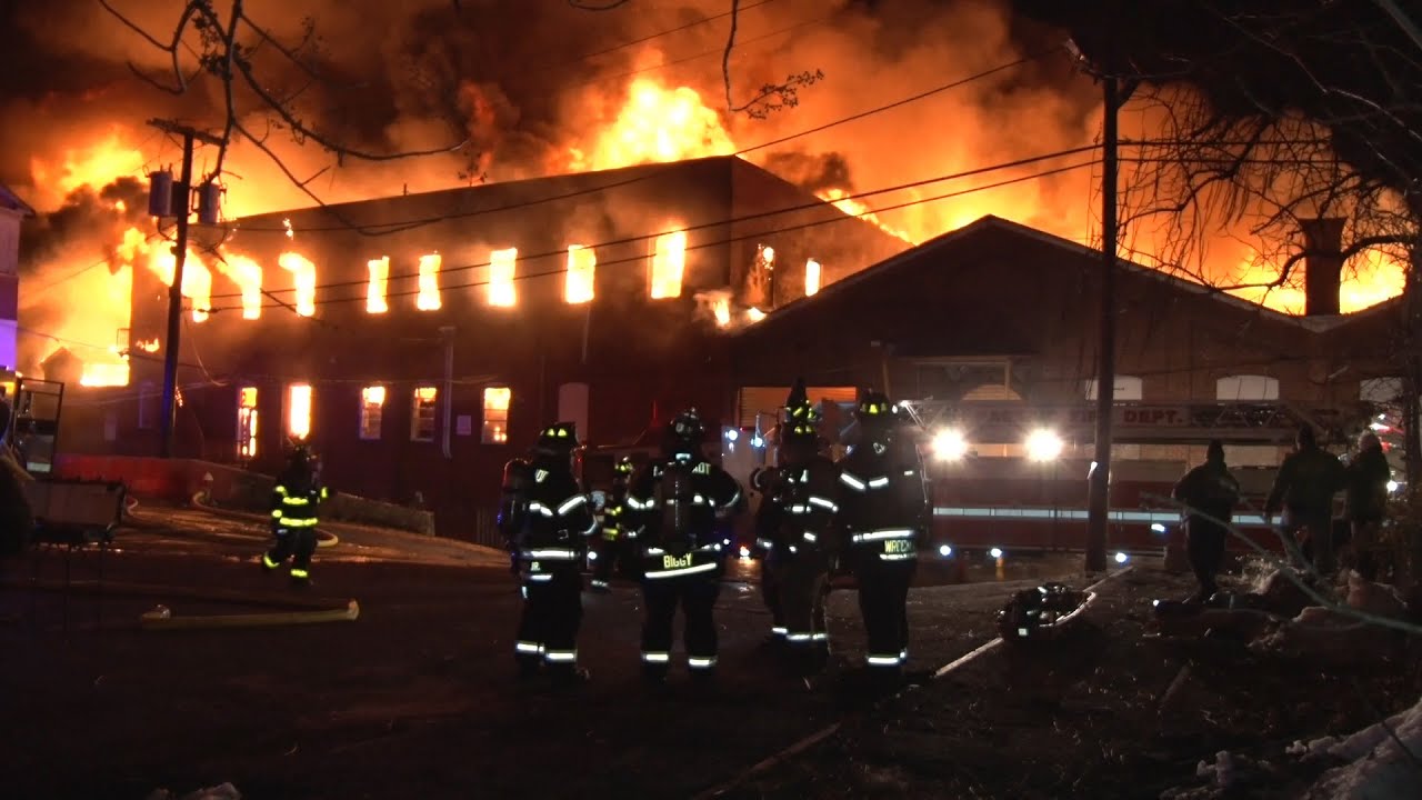 Passaic,NJ Fire Department **11th Alarm** (2 Canal St/220 Passaic St) 1/14/22