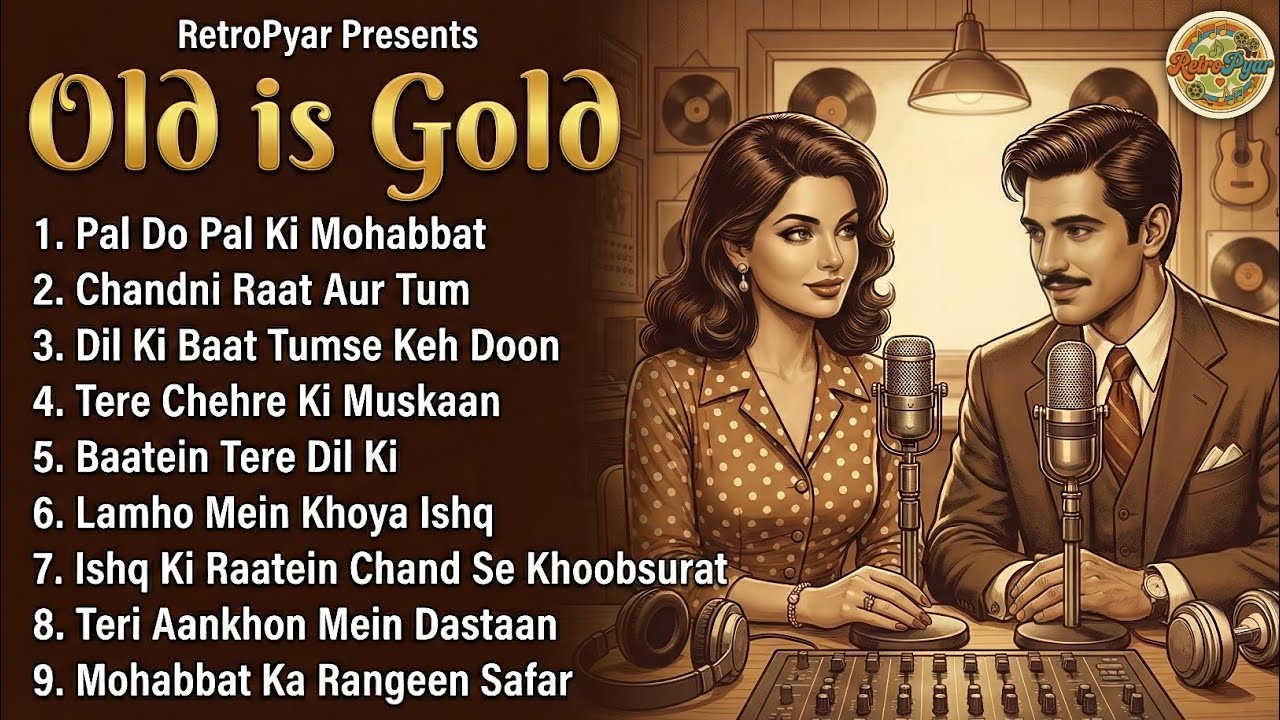 Old Is Gold | Purane Geeton Ki Yaadein | 60s–70s Romantic Bollywood Songs | RetroPyar
