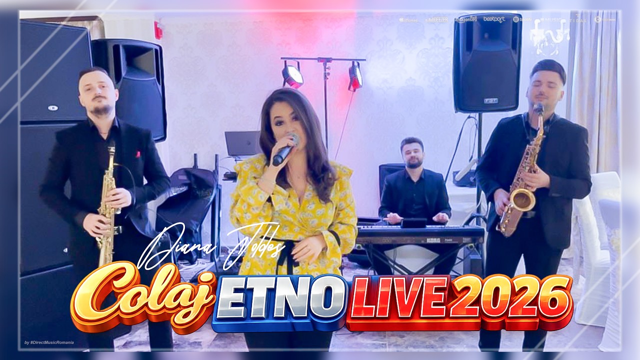 Diana Joldeș și Formația ⭐️Colaj ETNO 2026⭐️Live 100 % NOU