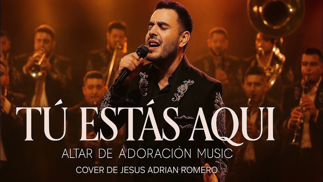 Tú Estás Aquí – Banda Romántica Sinaloense | Cover de Jesús Adrián Romero | Altar de Adoración Music