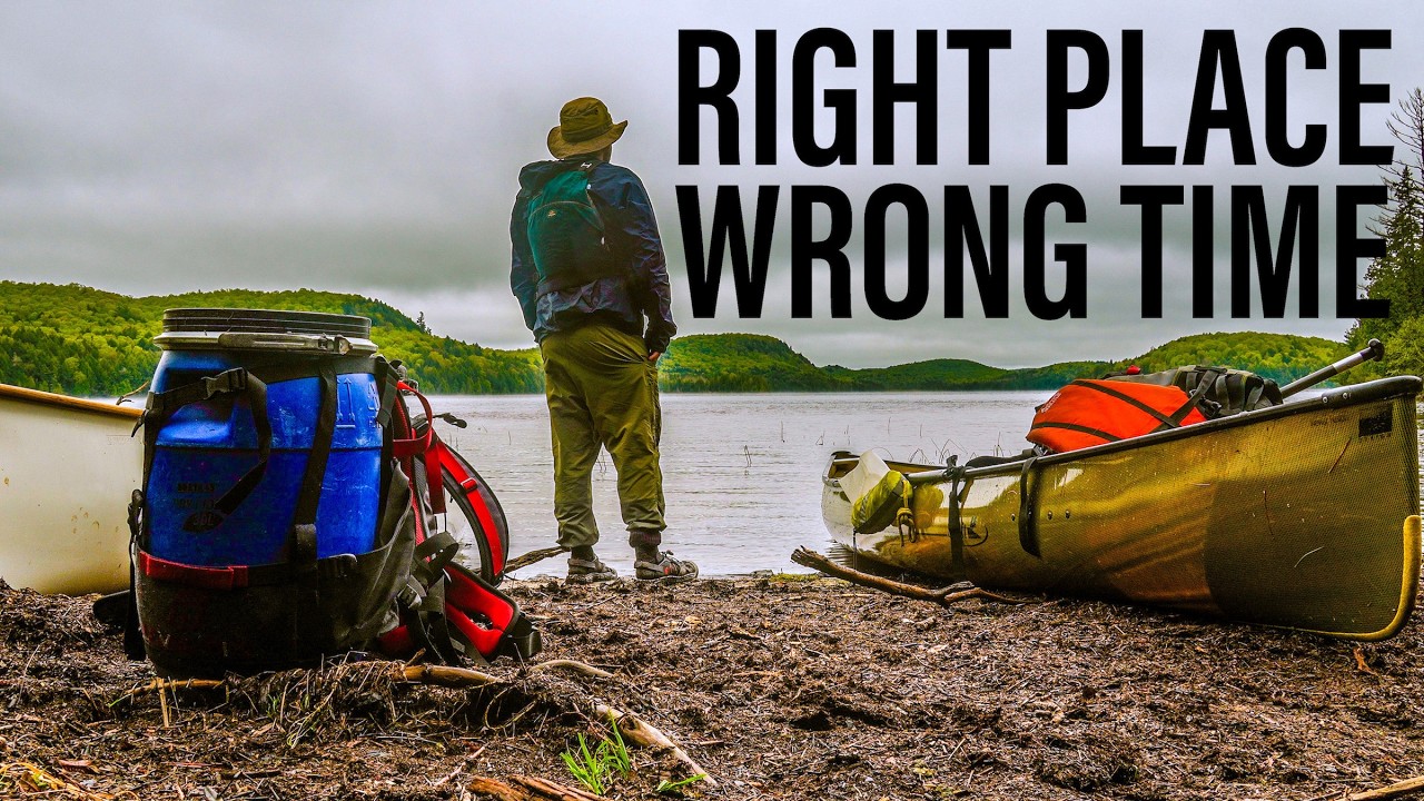 4 Day Algonquin Backcountry Canoe Trip - North Tea Lake , Manitou Lake ,  Three Mile Lake , Biggar