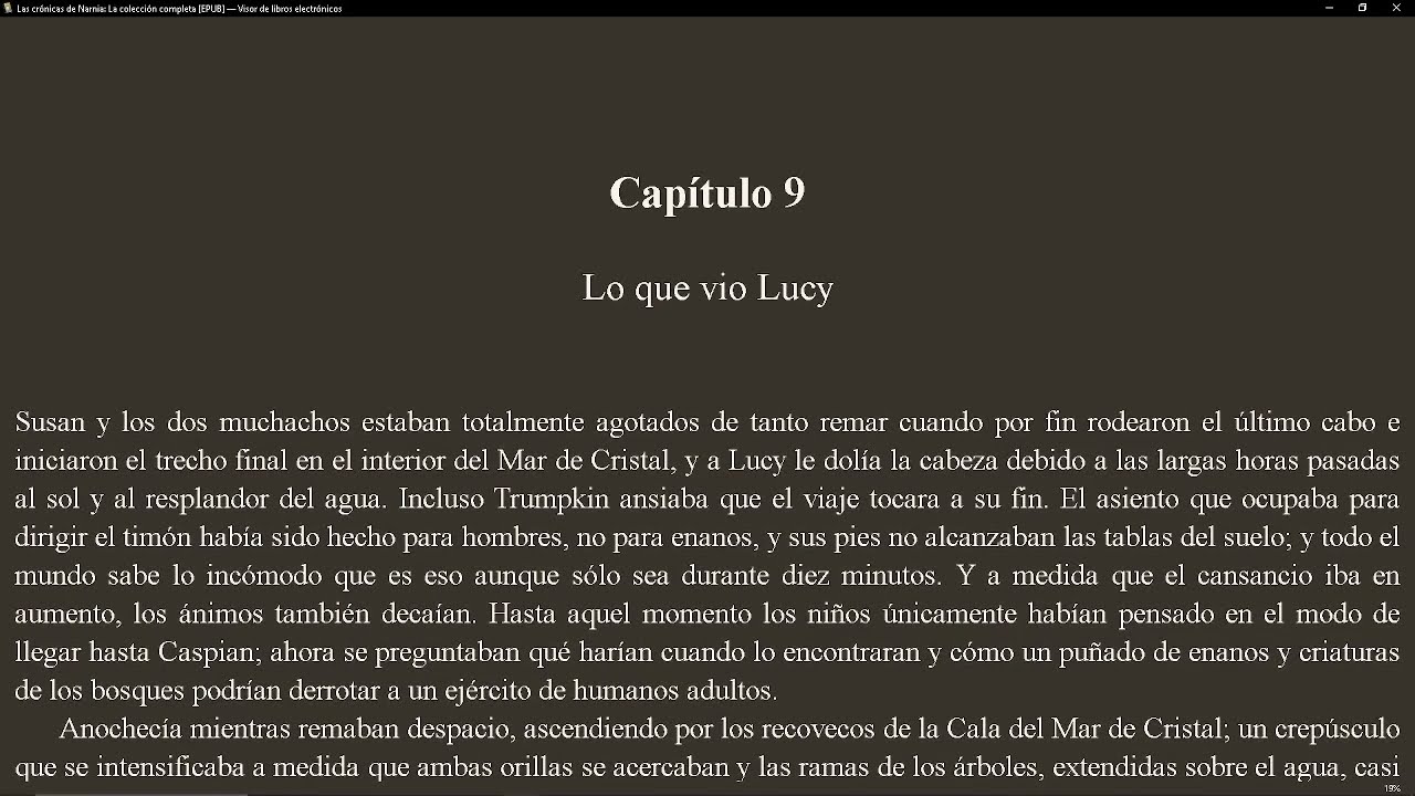 Lecturas Nocturnas: Las Cronicas de Narnia: El Principe Caspian - Cap. 9