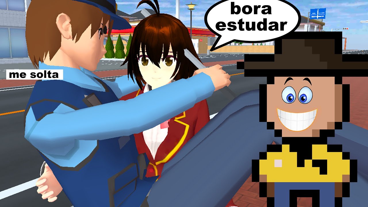 SAKURA FICOU 1 ANO LONGE DA ESCOLA (Sakura School Simulator • Parte 5)