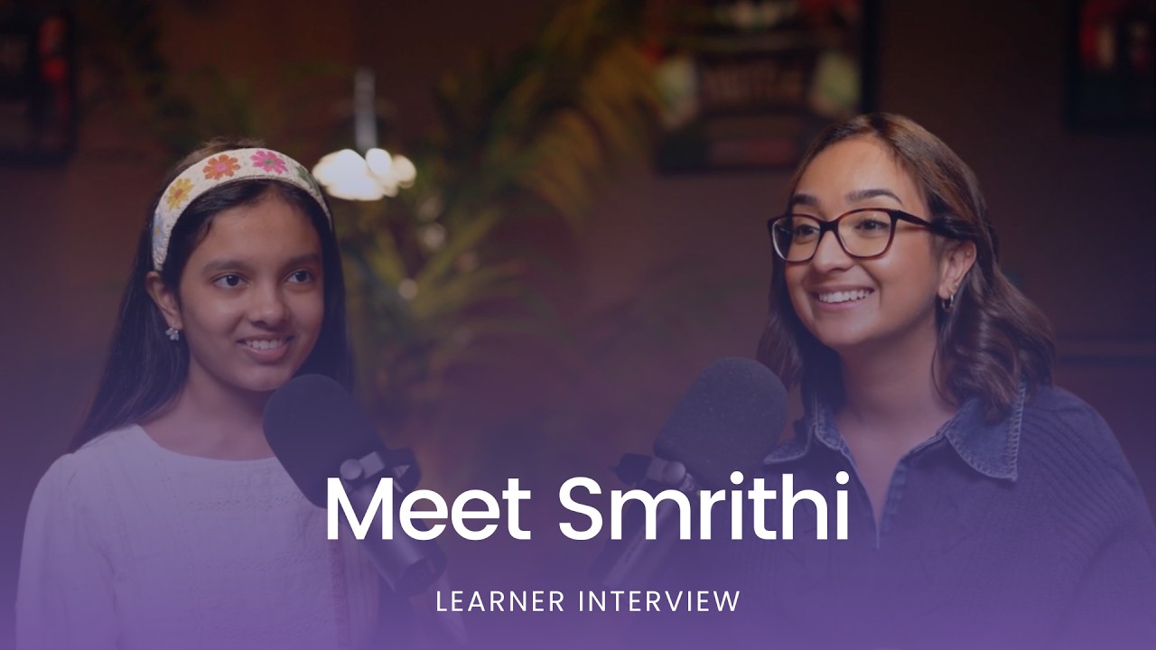 Meet Smrithi | Learner Interview