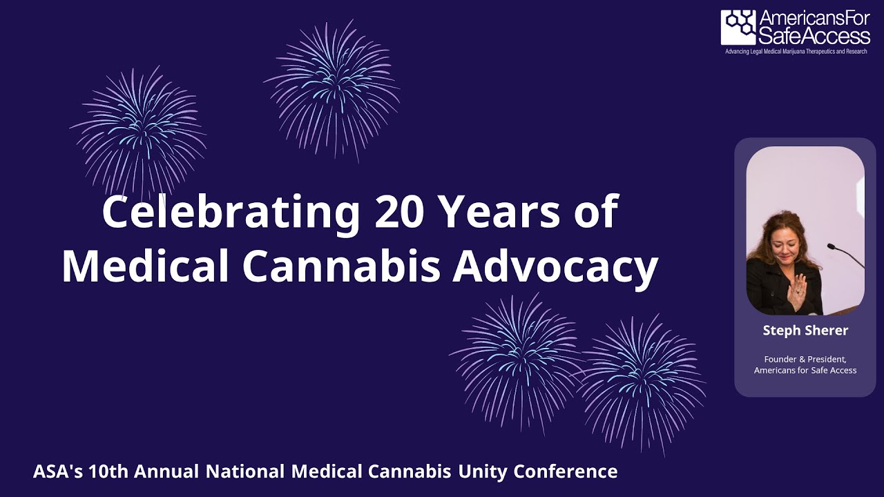 Steph Sherer Celebrating 20 Years of Medical Cannabis Advocacy