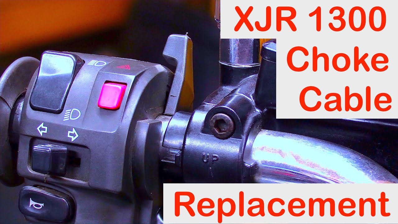 Yamaha XJR 1300:- Choke Cable Replacement !