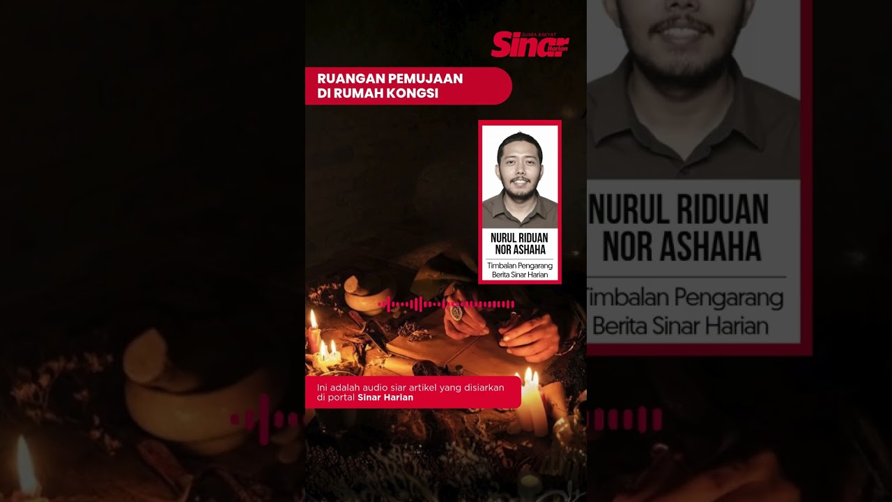 Ruangan pemujaan di rumah kongsi