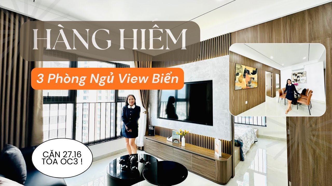 Bán Gấp Trước Tết | Căn Góc 3PN View biển - 88m² Hiếm Có | OC3 Mường Thanh Viễn Triều
