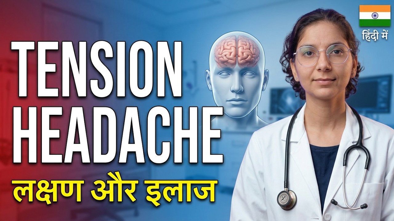 Tension Headache Symptoms and Solutions in Hindi | [CTTH] | Dr Richa Tiwari