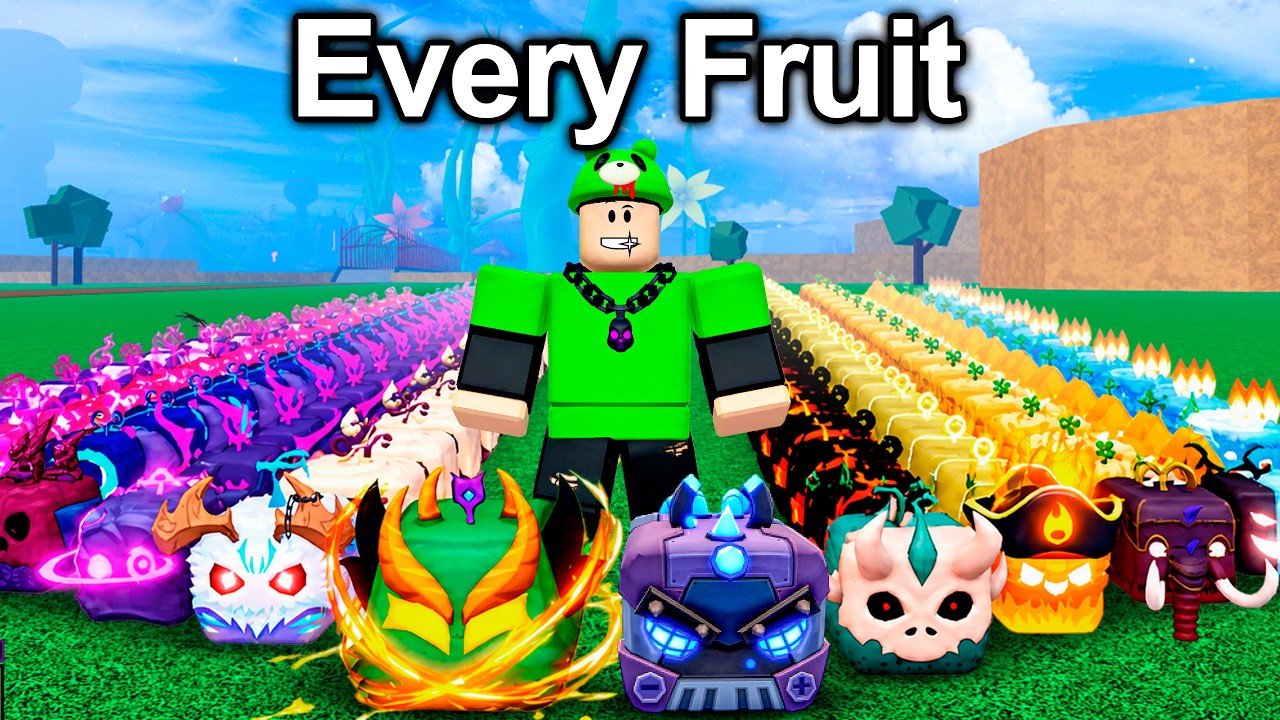 СОБИРАЮ ВСЕ фрукты за 10 часов (Blox Fruits)