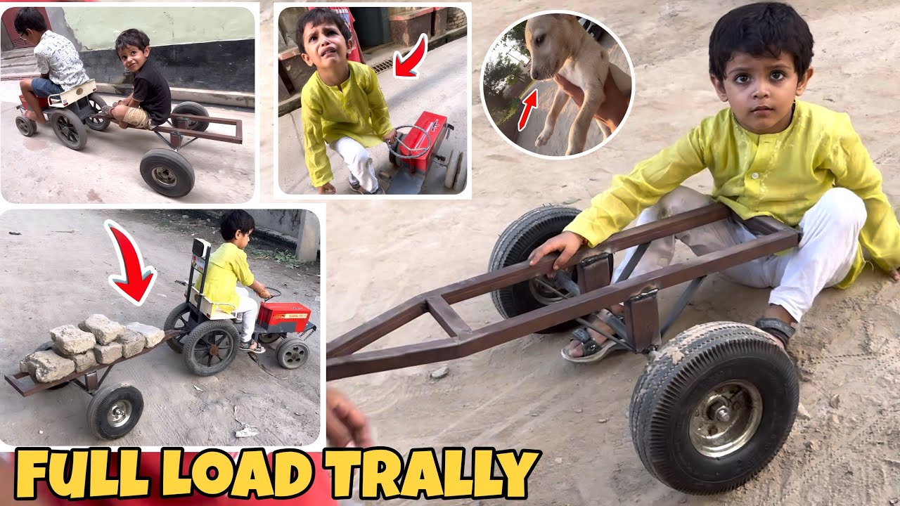 Using Tractor for Loading Bricks😱 Finally Swaraj Pe Dj Set Hogya